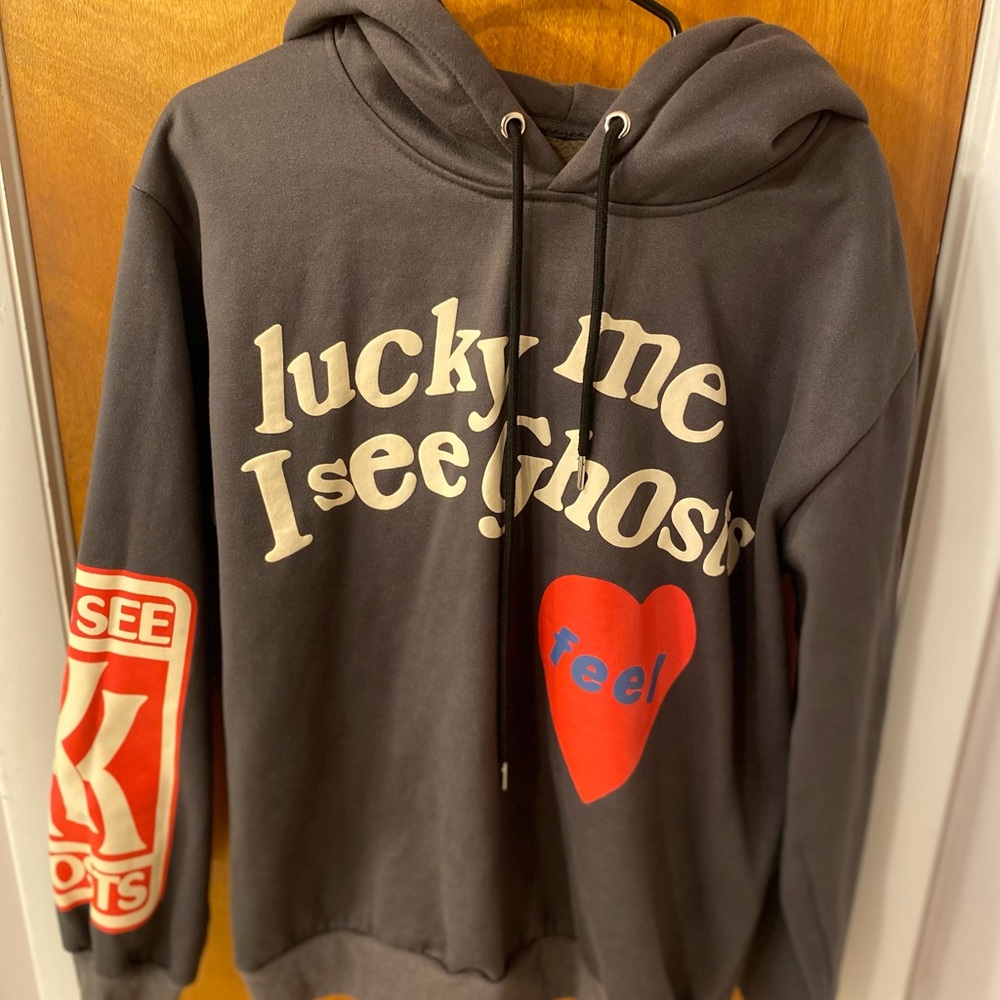 Lucky Me I See Ghosts Hoodie - Camp Flog